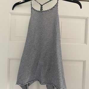Hollister Stripped Halter Tank